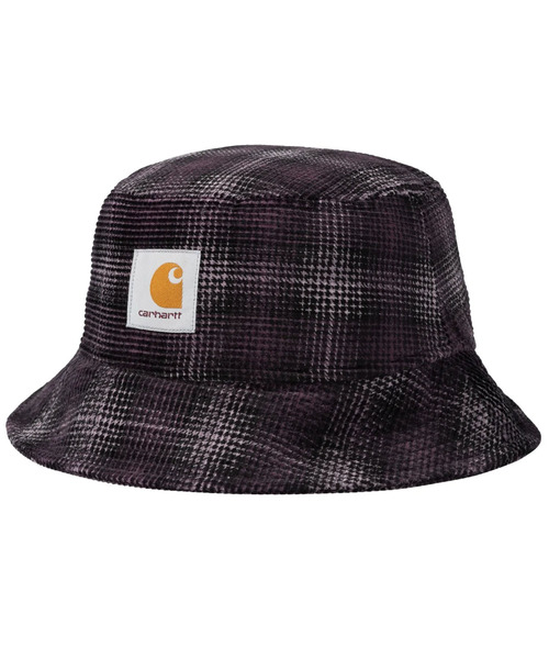 Carhartt（カーハート）の「Carhartt WIP/カーハートダブリューアイピー ハット CORD BUCKET HAT I028162（ハット・メンズ・ブラック/チェック・M/L）」の5枚目の写真