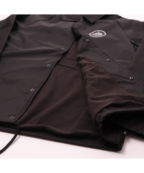 VANS（バンズ）の「【VANS】TORREY JACKET/コーチジャケット（ナイロンジャケット・メンズ・ブラック・SMALL/MEDIUM）」の3枚目の写真