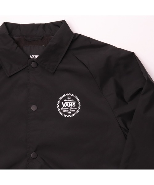 VANS（バンズ）の「【VANS】TORREY JACKET/コーチジャケット（ナイロンジャケット・メンズ・ブラック・SMALL/MEDIUM）」の11枚目の写真