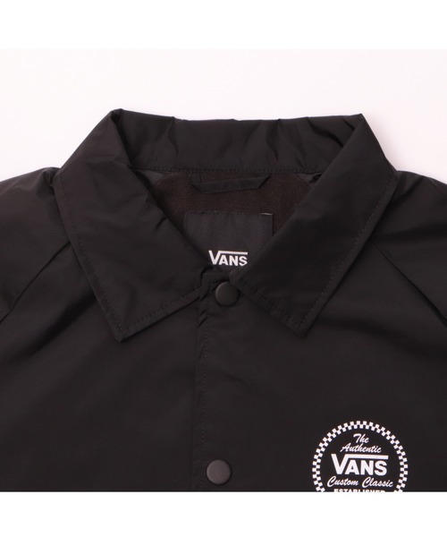 VANS（バンズ）の「【VANS】TORREY JACKET/コーチジャケット（ナイロンジャケット・メンズ・ブラック・SMALL/MEDIUM）」の2枚目の写真