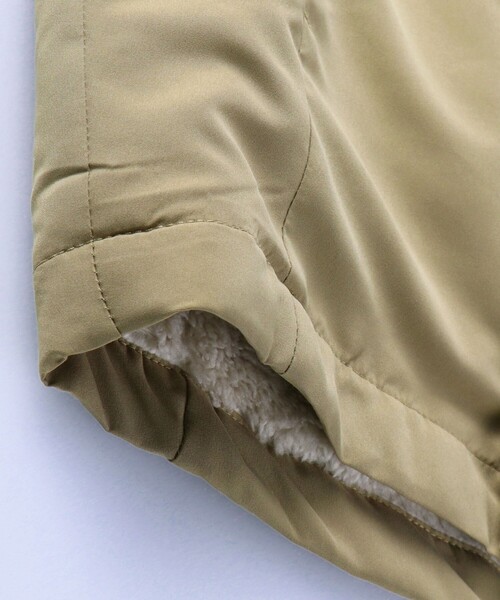 BRANSHES（ブランシェス）の「【あったか】裏ボアシンプルアウター（ブルゾン・キッズ・ブラック/ベージュ/カーキオリーブ・90/100/110/120/130/140/150）」の17枚目の写真
