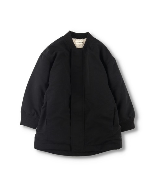 BRANSHES（ブランシェス）の「【あったか】裏ボアシンプルアウター（ブルゾン・キッズ・ブラック/ベージュ/カーキオリーブ・90/100/110/120/130/140/150）」の10枚目の写真