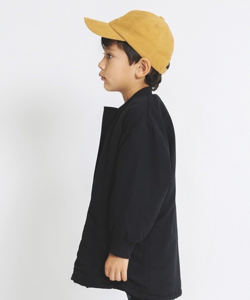 BRANSHES（ブランシェス）の「【あったか】裏ボアシンプルアウター（ブルゾン・キッズ・ブラック/ベージュ/カーキオリーブ・90/100/110/120/130/140/150）」の18枚目の写真