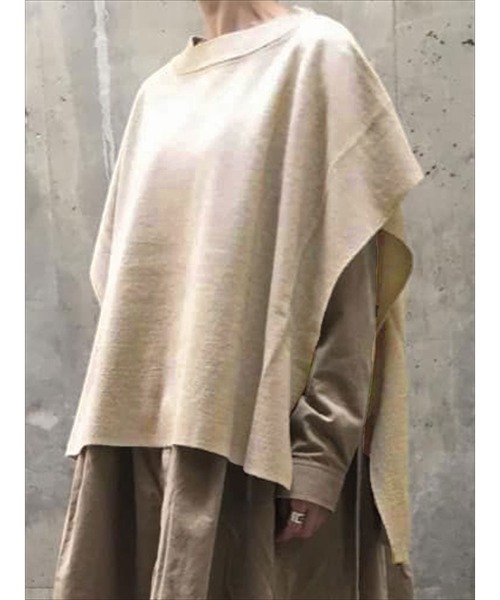 sm2rhythm（サマンサモスモスリズム）の「ミラノリブノースリーブニット（ニット/セーター・レディース・ブラック/ベージュ/ライトベージュ・ﾌﾘ-）」の3枚目の写真