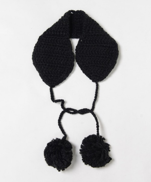 shopnikoniko(ショップニコニコ)の「イヤーマフ ニット 耳当て イヤマフ ニット ボンボン もこもこ 耳あて イヤーマフラー(イヤーマフ・レディース・ブラック/ベージュ/グレー/レッド/アイボリー・フリー)」の18枚目の写真