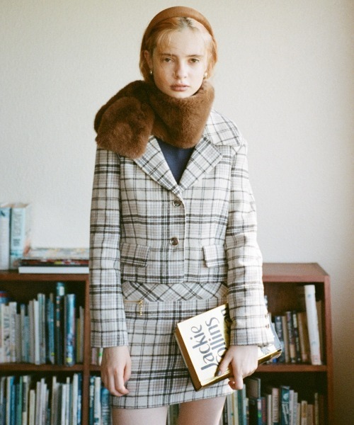 REDYAZEL(レディアゼル)の「起毛ジップ付きミニスカート(スカート・レディース・グレー/グレー系その他/ベージュ系その他・SMALL/MEDIUM)」の22枚目の写真