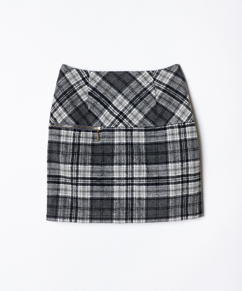 REDYAZEL(レディアゼル)の「起毛ジップ付きミニスカート(スカート・レディース・グレー/グレー系その他/ベージュ系その他・SMALL/MEDIUM)」の21枚目の写真