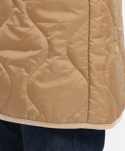 Dessin（デッサン）の「◆UNIVERSAL OVERALL 中綿ノーカラーコート（その他アウター・メンズ・カーキ/サンドベージュ・02/03）」の13枚目の写真