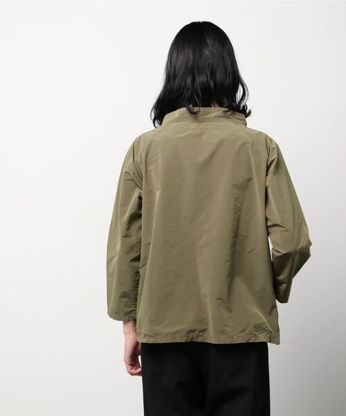 SETTO(セット)の「RAGLAN SMOCK:長袖スモック(Tシャツ/カットソー・メンズ・ブラック/オリーブ・XS/XXS)」の11枚目の写真