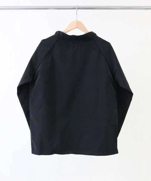 SETTO(セット)の「RAGLAN SMOCK:長袖スモック(Tシャツ/カットソー・メンズ・ブラック/オリーブ・XS/XXS)」の6枚目の写真