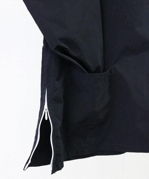 SETTO(セット)の「RAGLAN SMOCK:長袖スモック(Tシャツ/カットソー・メンズ・ブラック/オリーブ・XS/XXS)」の3枚目の写真