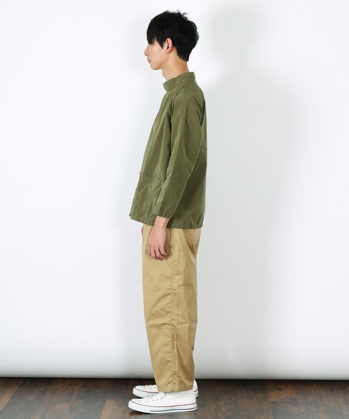 SETTO(セット)の「RAGLAN SMOCK:長袖スモック(Tシャツ/カットソー・メンズ・ブラック/オリーブ・XS/XXS)」の9枚目の写真