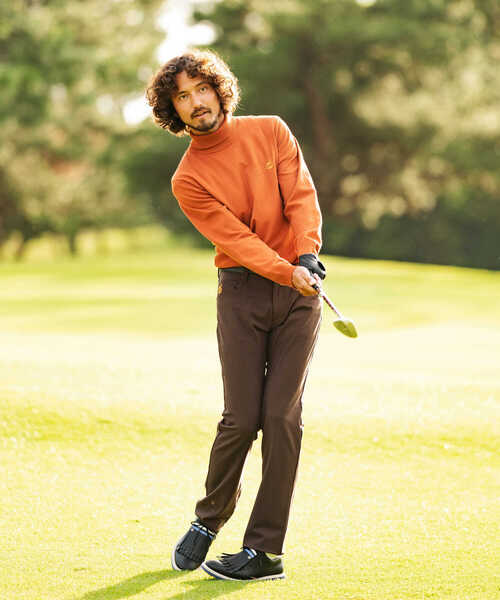 URBAN RESEARCH Sonny Label（アーバンリサーチサニーレーベル）の「OOPS　抗菌タートルネックニット（ニット/セーター・メンズ・ブラック/ブラウン/オフホワイト・MEDIUM/LARGE）」の8枚目の写真