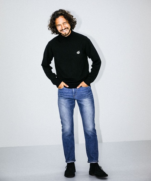 URBAN RESEARCH Sonny Label（アーバンリサーチサニーレーベル）の「OOPS　抗菌タートルネックニット（ニット/セーター・メンズ・ブラック/ブラウン/オフホワイト・MEDIUM/LARGE）」の13枚目の写真