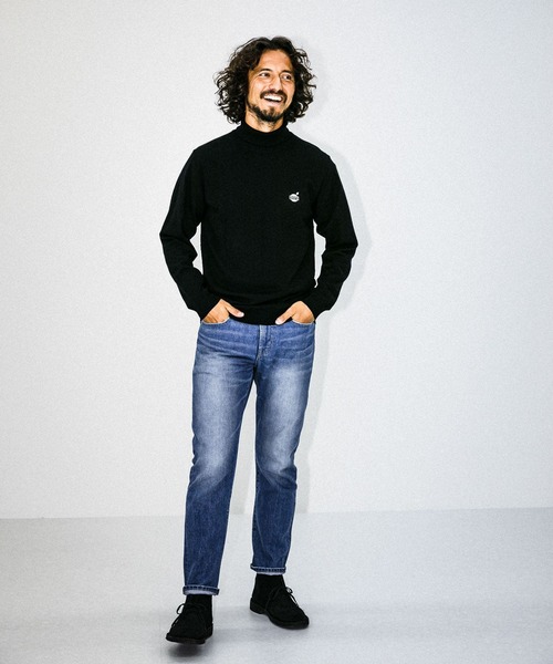 URBAN RESEARCH Sonny Label（アーバンリサーチサニーレーベル）の「OOPS　抗菌タートルネックニット（ニット/セーター・メンズ・ブラック/ブラウン/オフホワイト・MEDIUM/LARGE）」の16枚目の写真