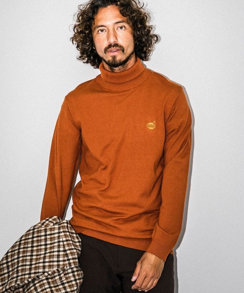 URBAN RESEARCH Sonny Label（アーバンリサーチサニーレーベル）の「OOPS　抗菌タートルネックニット（ニット/セーター・メンズ・ブラック/ブラウン/オフホワイト・MEDIUM/LARGE）」の4枚目の写真