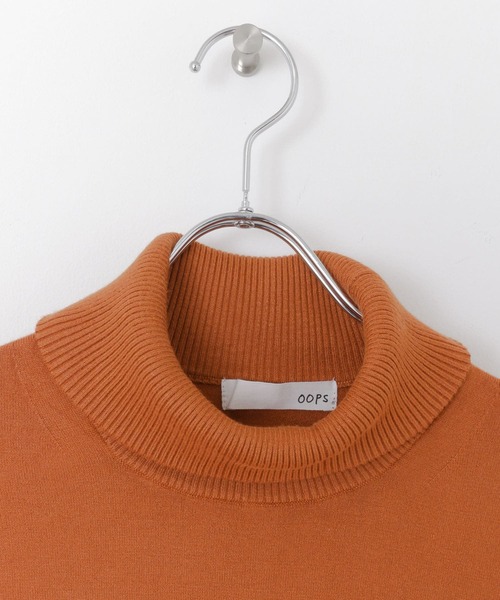 URBAN RESEARCH Sonny Label（アーバンリサーチサニーレーベル）の「OOPS　抗菌タートルネックニット（ニット/セーター・メンズ・ブラック/ブラウン/オフホワイト・MEDIUM/LARGE）」の12枚目の写真