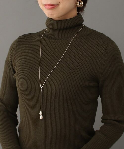 UNTITLED(アンタイトル)の「◆ツインフェイクパールネックレス(ネックレス・レディース・シルバー/ゴールド・00)」の7枚目の写真