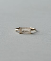 ete（エテ）の「○K10YG ルチレィテッドクォーツ リング（リング）」
