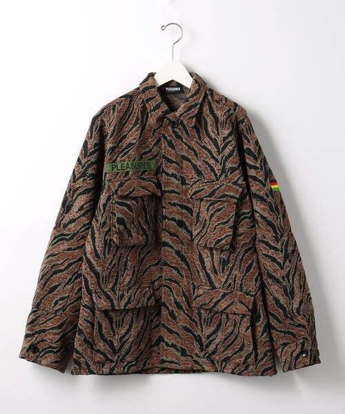 STAMPD(スタンプド)の「<PLEASURES> JUNGLE JK/ジャケット(その他アウター・メンズ・ダークブラウン・M/L)」の15枚目の写真