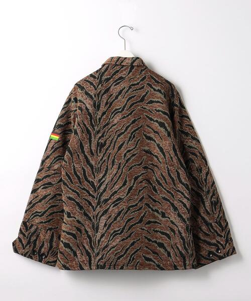 STAMPD(スタンプド)の「<PLEASURES> JUNGLE JK/ジャケット(その他アウター・メンズ・ダークブラウン・M/L)」の2枚目の写真