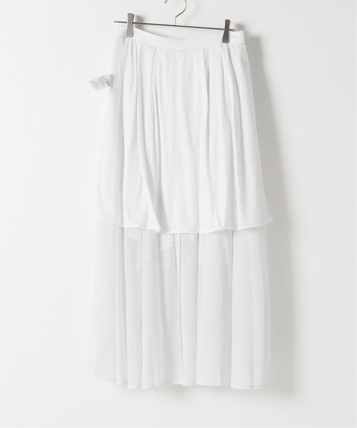 Charles Chaton（シャルルシャトン）の「チュールティアードスカート（スカート・レディース・ホワイト/アイボリー・36/34）」の17枚目の写真
