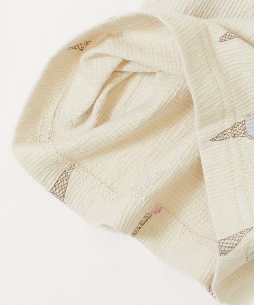 devirock（デビロック）の「着心地やわらか 総柄開襟半袖パジャマ（ルームウェア/パジャマ・キッズ・ピンク/グレイッシュブルー/アイボリー/ホワイト系その他/ブルー系その他/パープル系その他/その他7・110cm/140cm/160cm/120cm/150cm/130cm/100cm）」の14枚目の写真