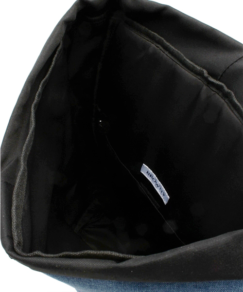 WEGO（ウィゴー）の「WEGO/フェイクレザーコンビバックパック（バックパック/リュック・メンズ・ブラック/グレー/ブルー/ホワイト・FREE）」の11枚目の写真