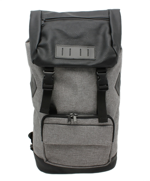 WEGO（ウィゴー）の「WEGO/フェイクレザーコンビバックパック（バックパック/リュック・メンズ・ブラック/グレー/ブルー/ホワイト・FREE）」の21枚目の写真