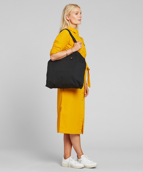 DEDICATED.（デディケイテッド）の「Totebag Lycksele / オーガニックコットントートバッグ（トートバッグ・メンズ・ブラック・FREE）」の3枚目の写真