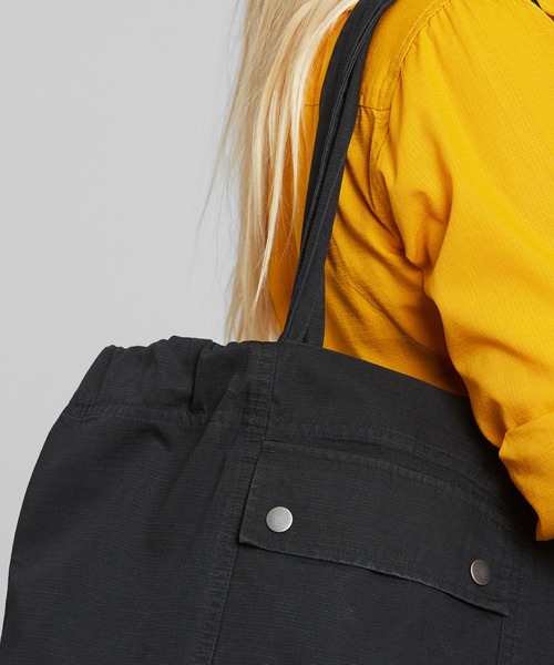 DEDICATED.（デディケイテッド）の「Totebag Lycksele / オーガニックコットントートバッグ（トートバッグ・メンズ・ブラック・FREE）」の2枚目の写真