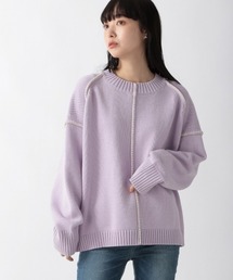LOWRYS FARM | ２ＷＡＹハンドステッチＬＳ　263069(ニット/セーター)