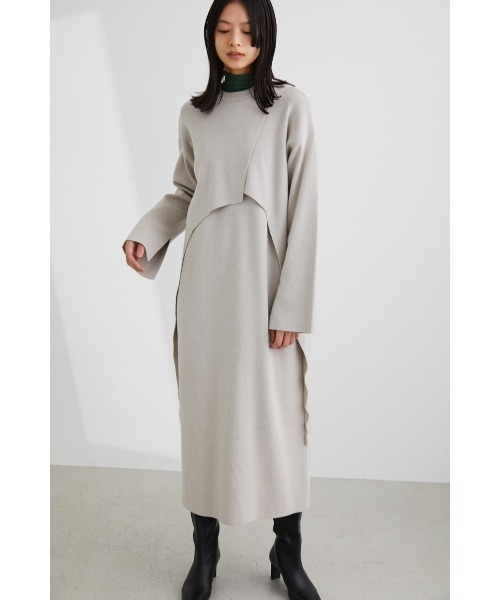 STYLEMIXER（スタイルミキサー）の「ウォッシャブルレイヤードニット