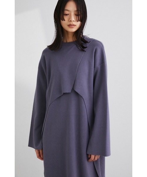 STYLEMIXER（スタイルミキサー）の「ウォッシャブルレイヤードニット