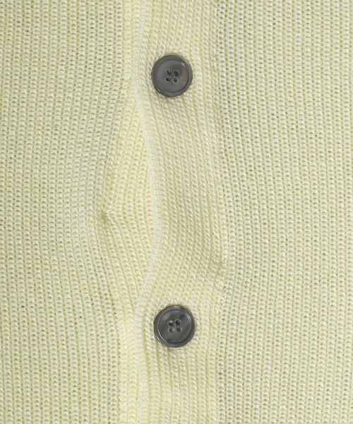 ANPAS(アンパス)の「Half Cardigan Stitch Big Silhouette Knit Cardigan/片畦編み ビッグシルエット ニットカーディガン(カーディガン/ボレロ・メンズ・ブルー/グリーン/グリーン系その他/ブラック/ナチュラル/マスタード・M/L)」の14枚目の写真