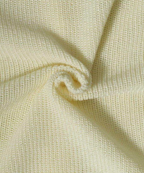 ANPAS(アンパス)の「Half Cardigan Stitch Big Silhouette Knit Cardigan/片畦編み ビッグシルエット ニットカーディガン(カーディガン/ボレロ・メンズ・ブルー/グリーン/グリーン系その他/ブラック/ナチュラル/マスタード・M/L)」の18枚目の写真