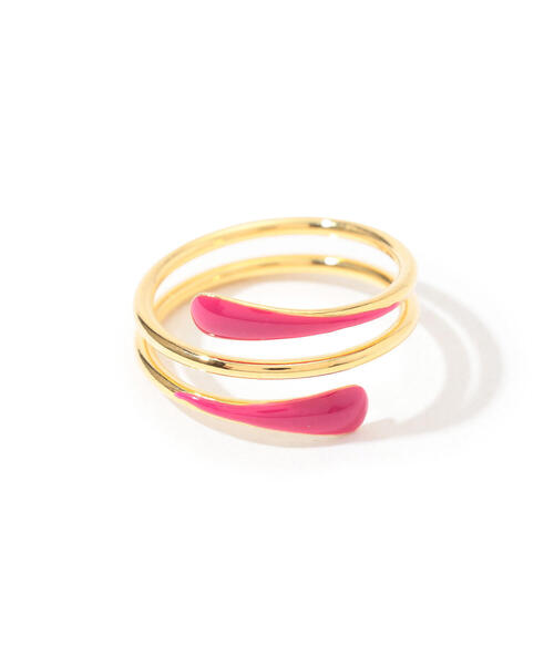 ISABEL MARANT（イザベルマラン）の「ISABEL MARANT カサブランカリング（リング・レディース・ライトブルー/ピンク/ライトグリーン・FREE）」の3枚目の写真