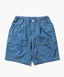 【WILDTHINGS / ワイルドシングス】 SHELTECH DENIM BUSH SHORTS シェルテックデニムブッシュショーツ