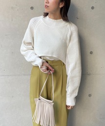 CAPRICIEUX LE'MAGE | 〈セットアイテム〉2SETクロップニット(ニット/セーター)