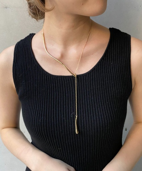 CAPRICIEUX LE'MAGE（カプリシューレマージュ）の「〈セットアイテム〉2SETクロップニット（ニット/セーター・レディース・オフホワイト/ブラック・FREE）」の22枚目の写真