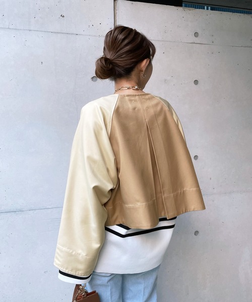 DouDou（ドゥドゥ）の「【WEB限定】マルチウェイレイヤードコート（トレンチコート・レディース・ベージュ/グレイッシュベージュ・FREE）」の21枚目の写真