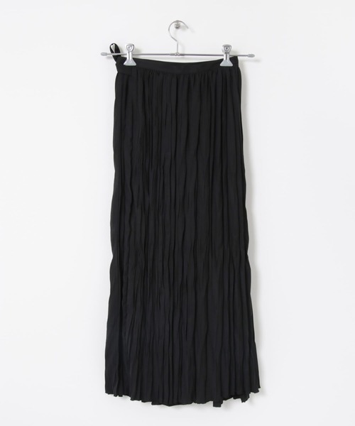 KOTONA(コトナ)の「KOTONA pleats wrap apron(スカート・レディース・ブラック・FREE)」の7枚目の写真