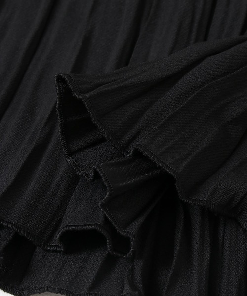 KOTONA(コトナ)の「KOTONA pleats wrap apron(スカート・レディース・ブラック・FREE)」の12枚目の写真