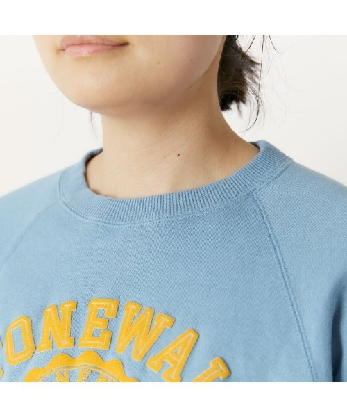 THE SHINZONE（ザ　シンゾーン）の「Shinzone STONE WALL SWEAT 22SMSCU05（スウェット・レディース・グレー/オフホワイト/ブルー・FREE）」の7枚目の写真