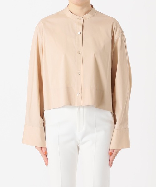 Noble（ノーブル）の「バンドカラーワイドスリーブシャツ◆（シャツ/ブラウス・レディース・ホワイト/ベージュ/ネイビー・FREE）」の20枚目の写真