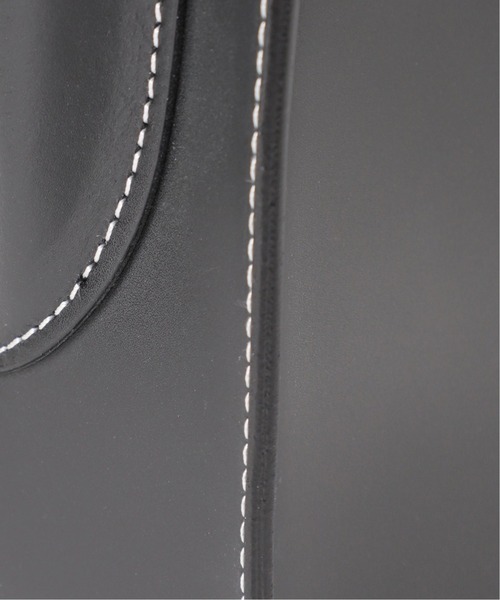 MARCO BIANCHINI（マルコビアンチーニ）の「BIANCHINI ステッチリーフハンドルトート（トートバッグ・レディース・ブラック/アイボリー/モスグリーン/キャメル・FREE）」の10枚目の写真