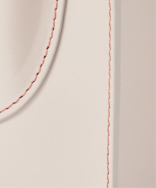 MARCO BIANCHINI（マルコビアンチーニ）の「BIANCHINI ステッチリーフハンドルトート（トートバッグ・レディース・ブラック/アイボリー/モスグリーン/キャメル・FREE）」の13枚目の写真