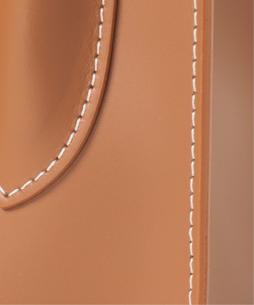 MARCO BIANCHINI（マルコビアンチーニ）の「BIANCHINI ステッチリーフハンドルトート（トートバッグ・レディース・ブラック/アイボリー/モスグリーン/キャメル・FREE）」の18枚目の写真