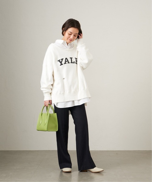 MARCO BIANCHINI（マルコビアンチーニ）の「BIANCHINI ステッチリーフハンドルトート（トートバッグ・レディース・ブラック/アイボリー/モスグリーン/キャメル・FREE）」の19枚目の写真