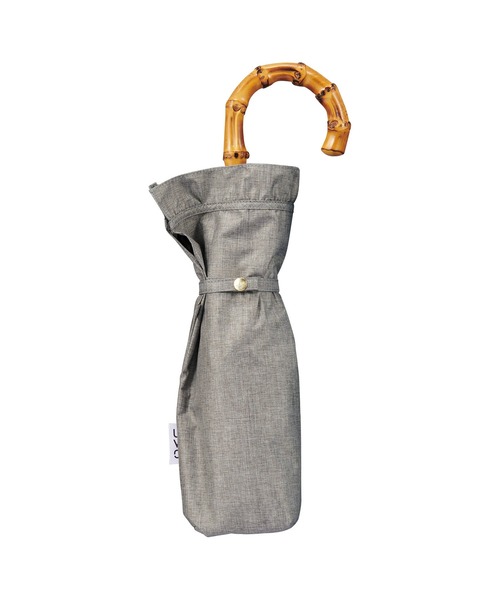 UVO（ウーボ）の「★完全遮光100% 最強の日傘「UVO（ウーボ）」 3段折りたたみ フリル ミニ Wpc.（折りたたみ傘・レディース・ブラック/ベージュ/ブルーグレー/オフホワイト/ラベンダー・FREE）」の22枚目の写真